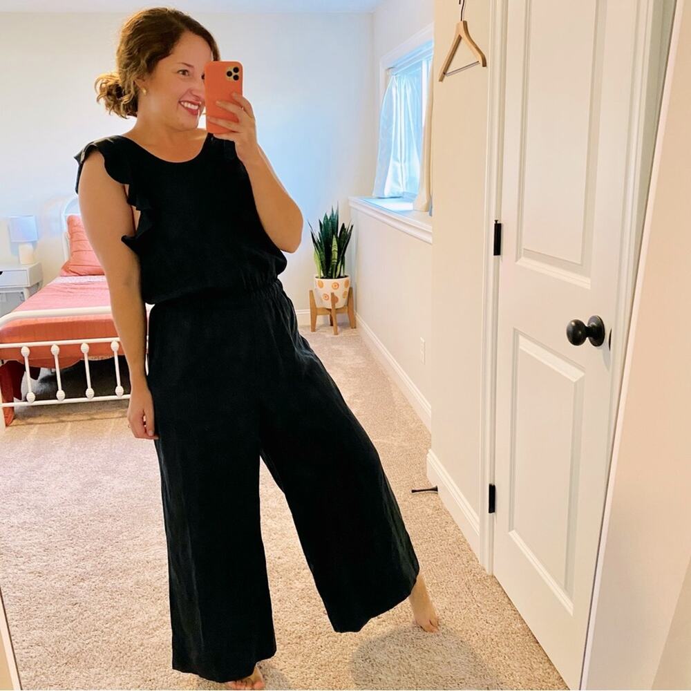 Ulla Johnson Black Sexy Jumpsuit One Piece 4